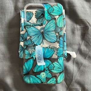 Loopy clear butterfly iPhone 13 Pro Max case
